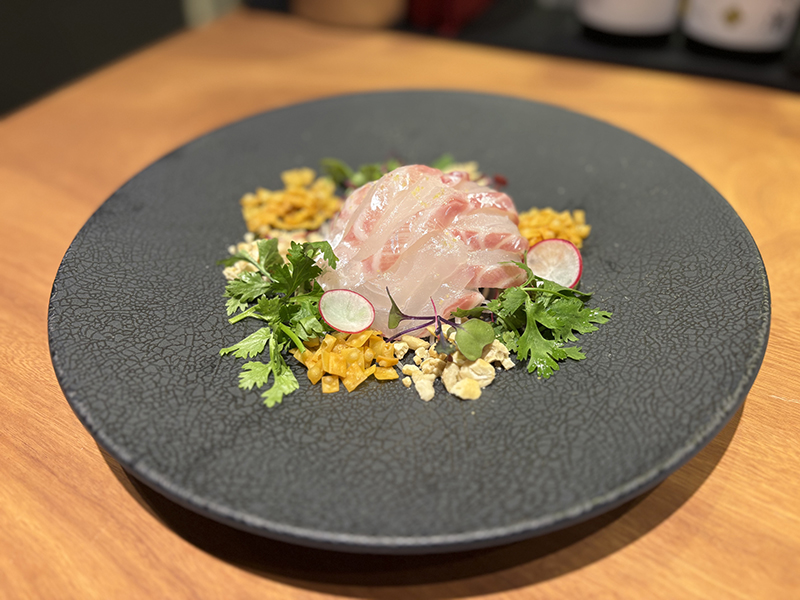旬魚の中華カルパッチョ｜中華料理 同心